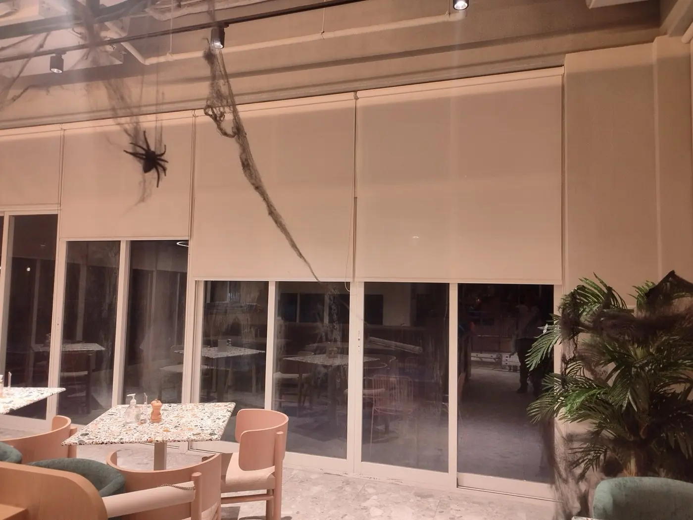 Curtains fitted by Al Noor Curtains in a Sharjah home