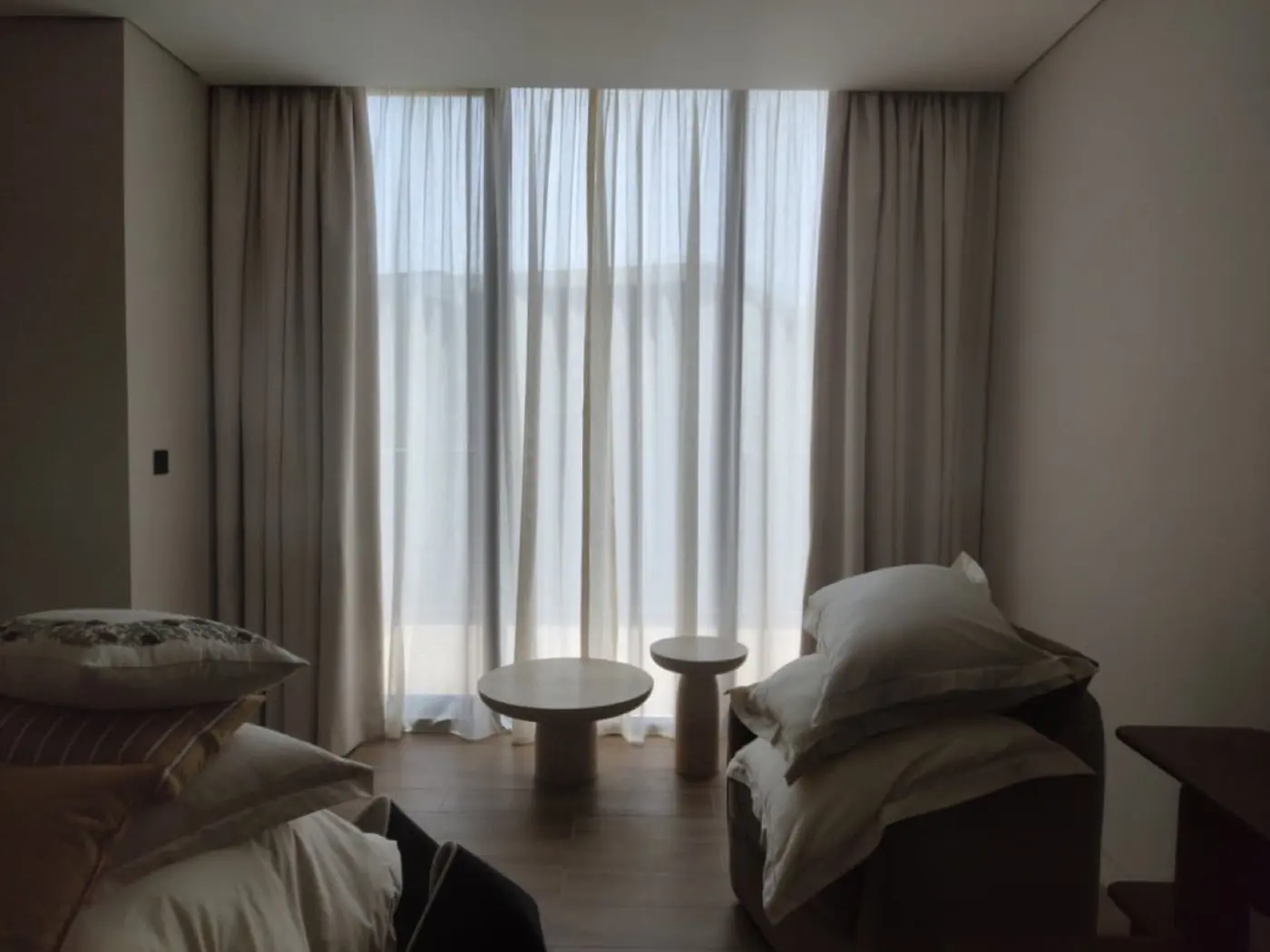 Curtains supplied and fitted in Sharjah by Al Noor Curtains — project 1