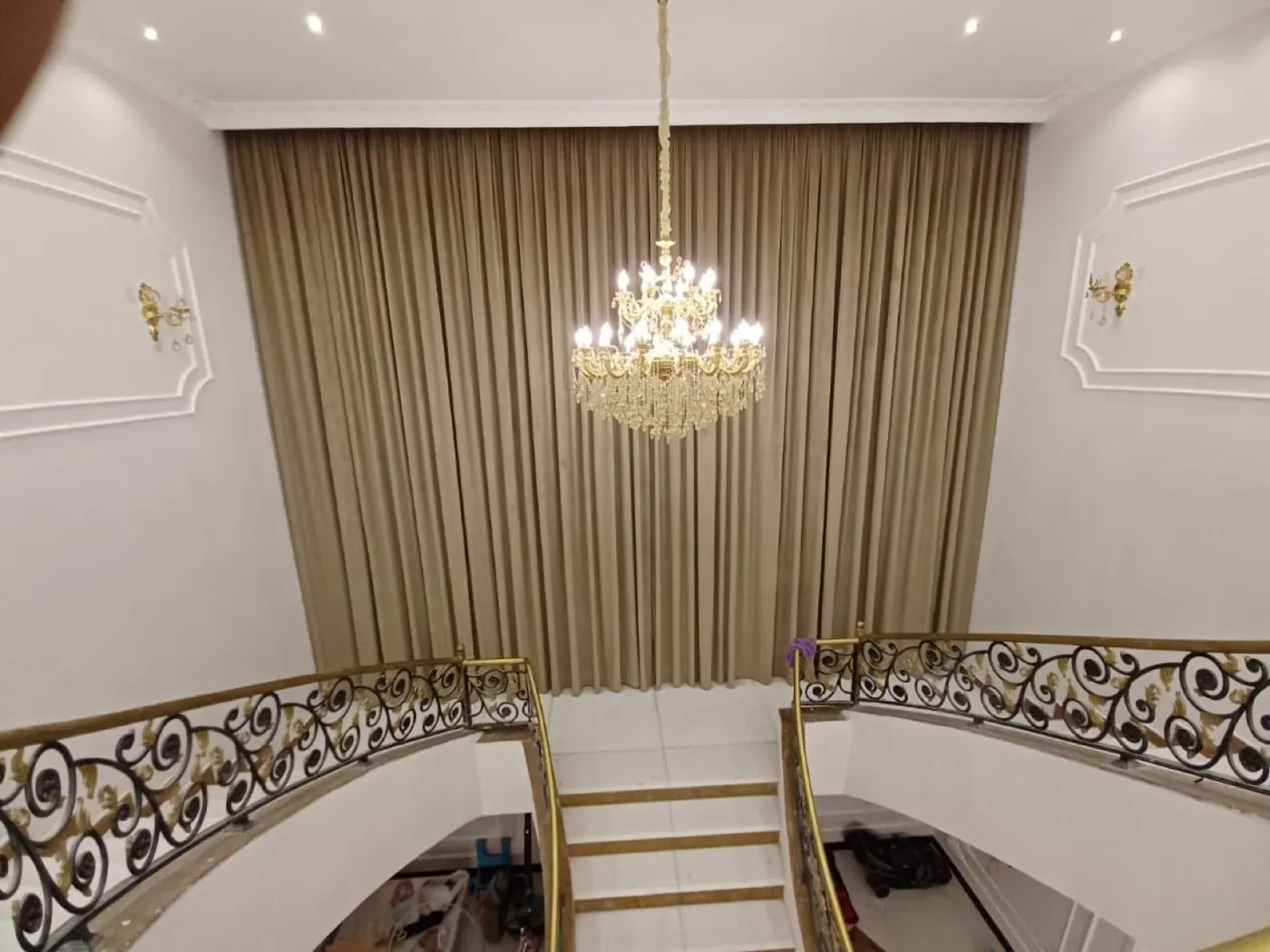 Curtains supplied and fitted in Sharjah by Al Noor Curtains — project 5