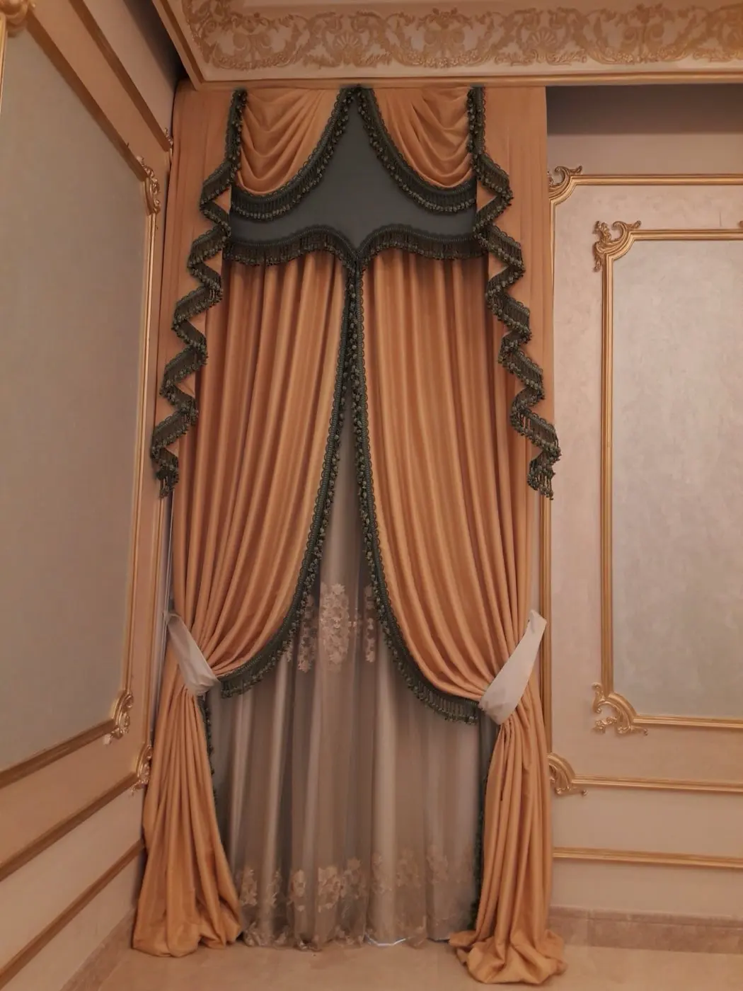 Custom curtains made and fitted in a Sharjah home by Al Noor Curtains — installation 22