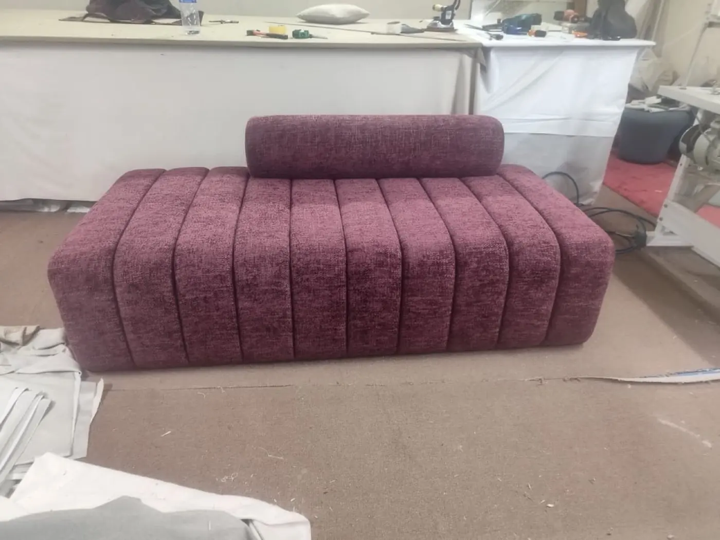 Majlis Upholstery supplied and fitted in Sharjah by Al Noor