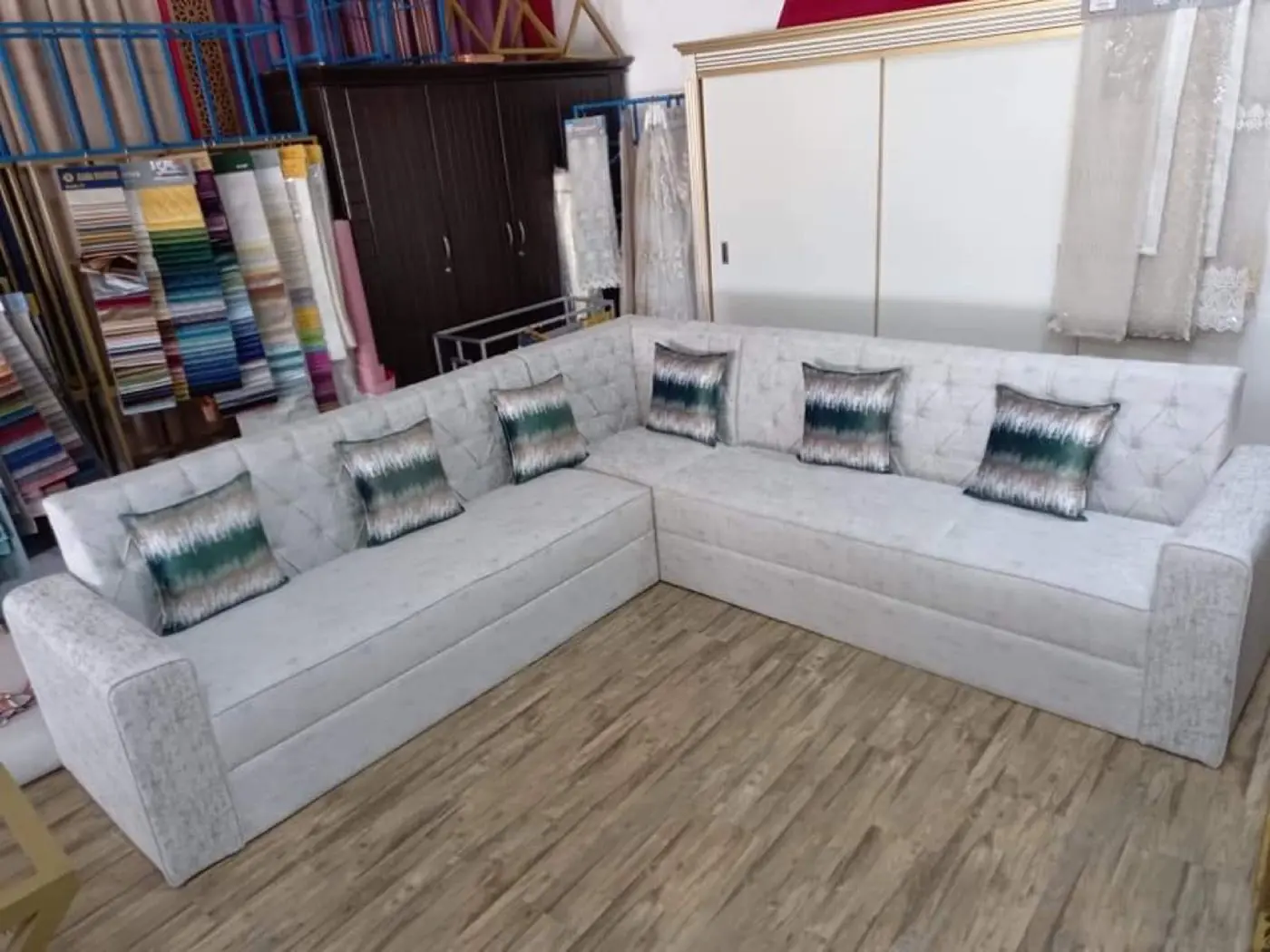 Upholstery & Soft Furnishings supplied and fitted in Sharjah by Al Noor Curtains — project 7