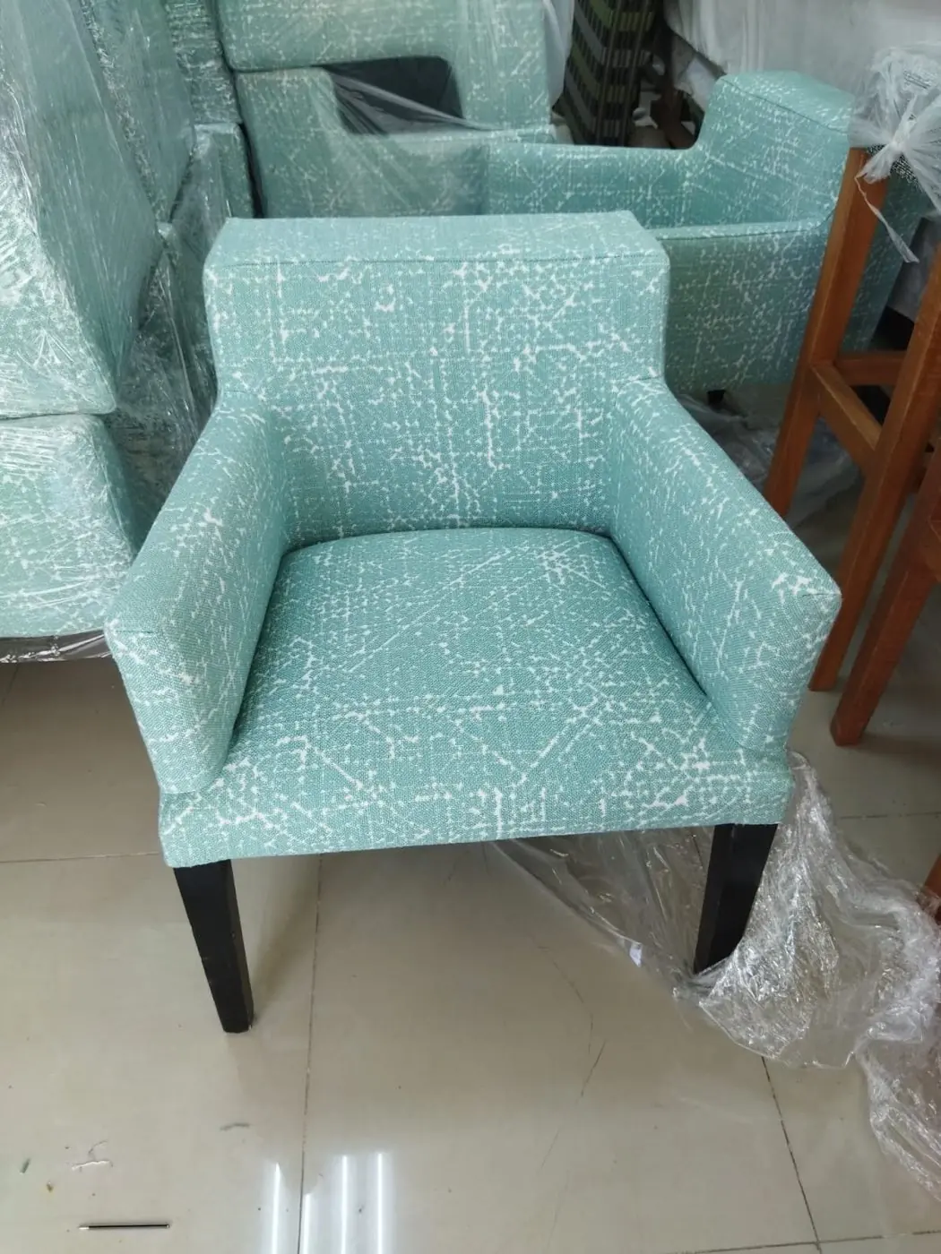 Customized majlis, sofa and bedroom furniture built and upholstered in Al Noor's Sharjah workshop — project 32